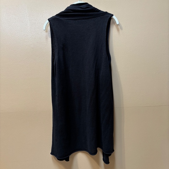 Gap Sleeveless Open Front Black Vest Size M - Picture 6 of 10